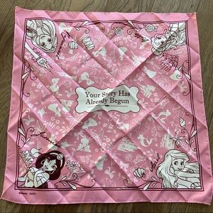 Disney Princess Bandanna Headband Hair ties Ariel Jasmine Belle Rapunzel